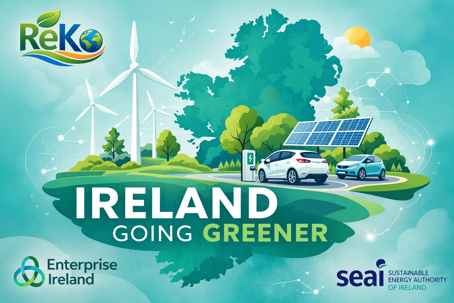 Ireland Going Greener - EcoReko sustainability grants with Enterprise Ireland and SEAI